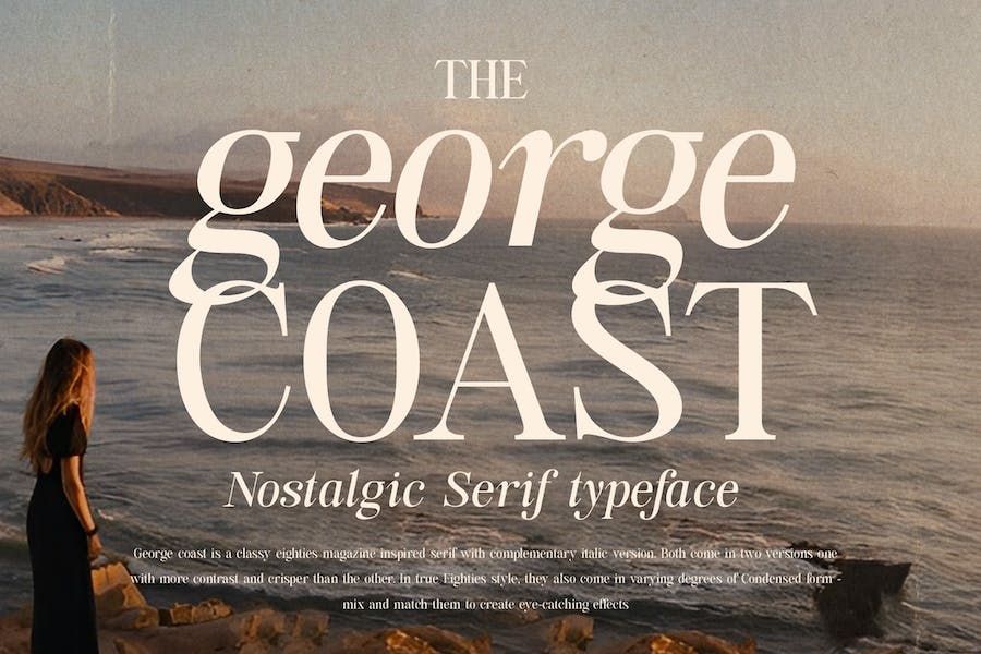 George Coast Nostalgic Font — FreeFontDL
