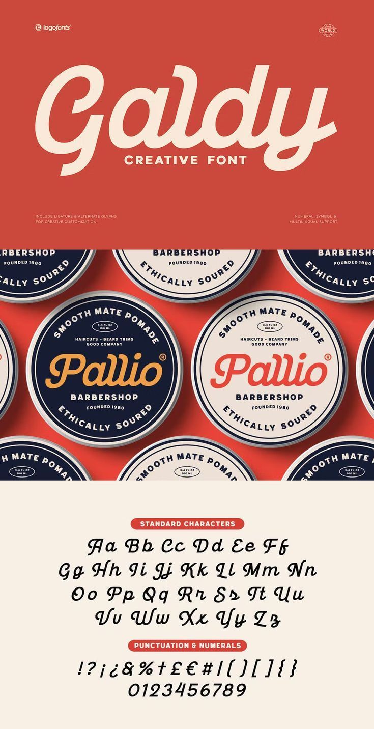 100% Galdy: Vintage Script & Handwritten Font 100% Free