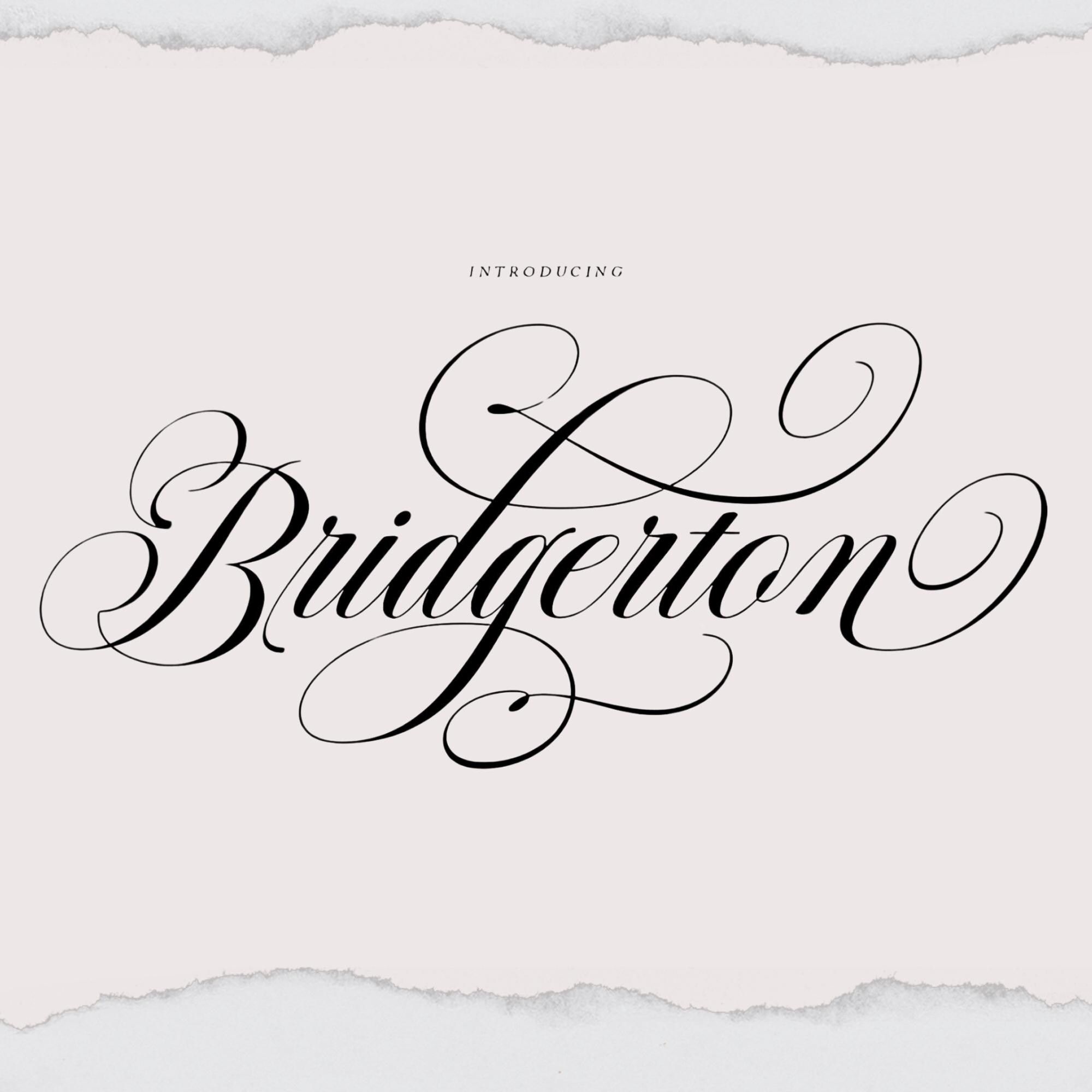 police Bridgerton, police Procreate | Police de caractères | Police Silhouette | Police mignonne | Police manuscrite | Police Cricut