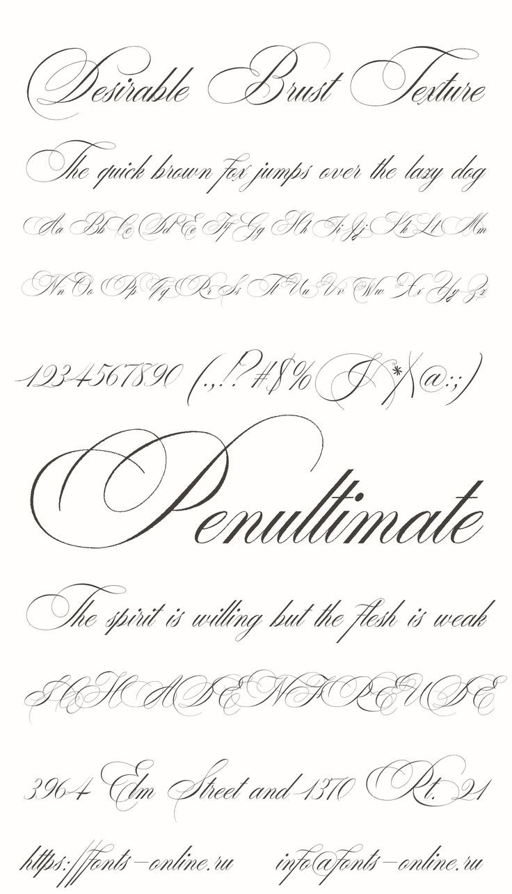 cursive font for tattoos | Desirable Brust Texture �����