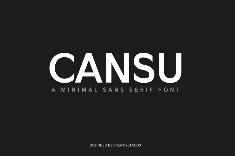 Cansu Family Font