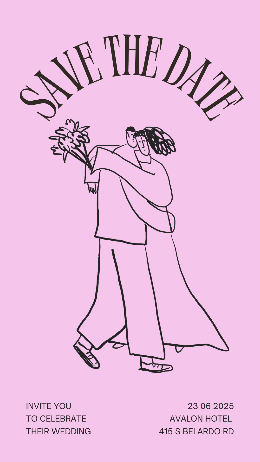 Custom wedding stationery — Bio Sites