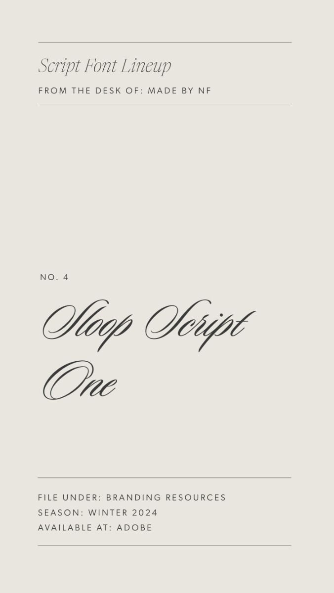 Editorial and Luxury Script Font Ideas for Elevated Brands