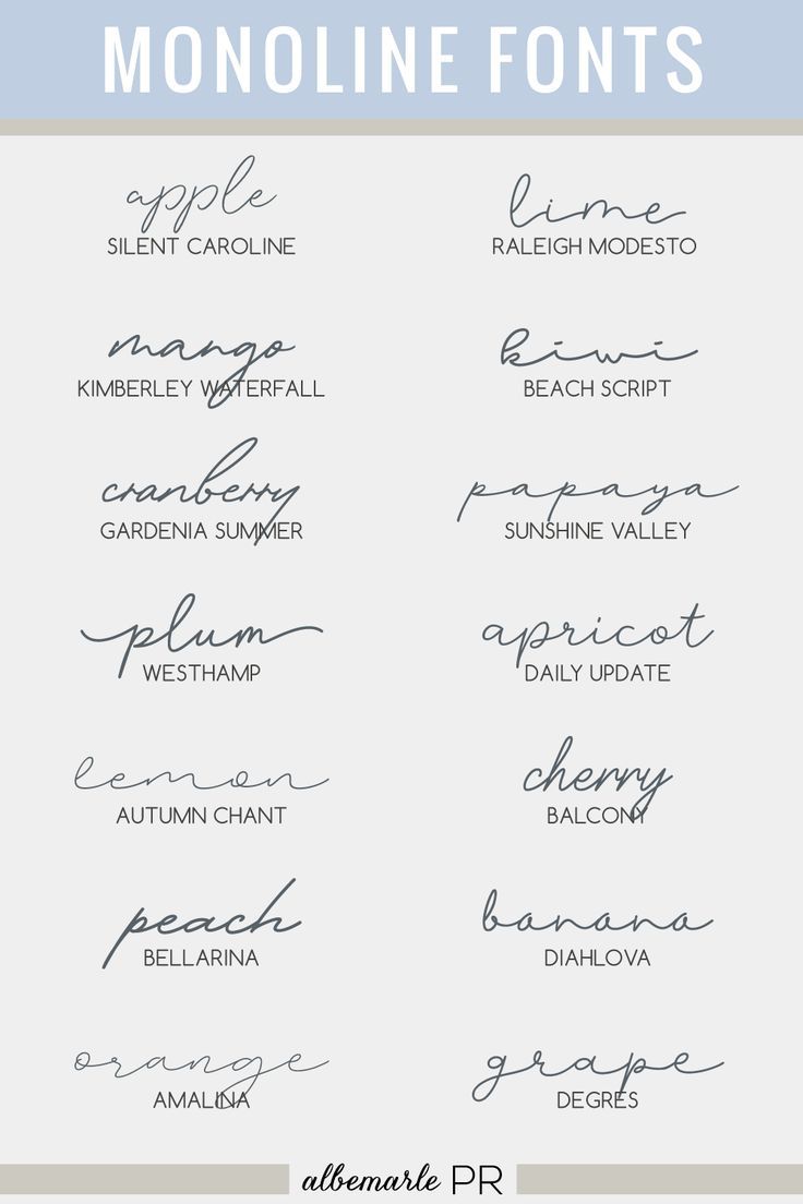 Monoline Script Fonts | Loose Script Fonts | Farmhouse Script Fonts