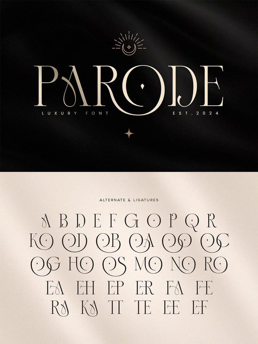 30 Modern Serif Fonts for Clean and Elegant Designs — GDJ💜