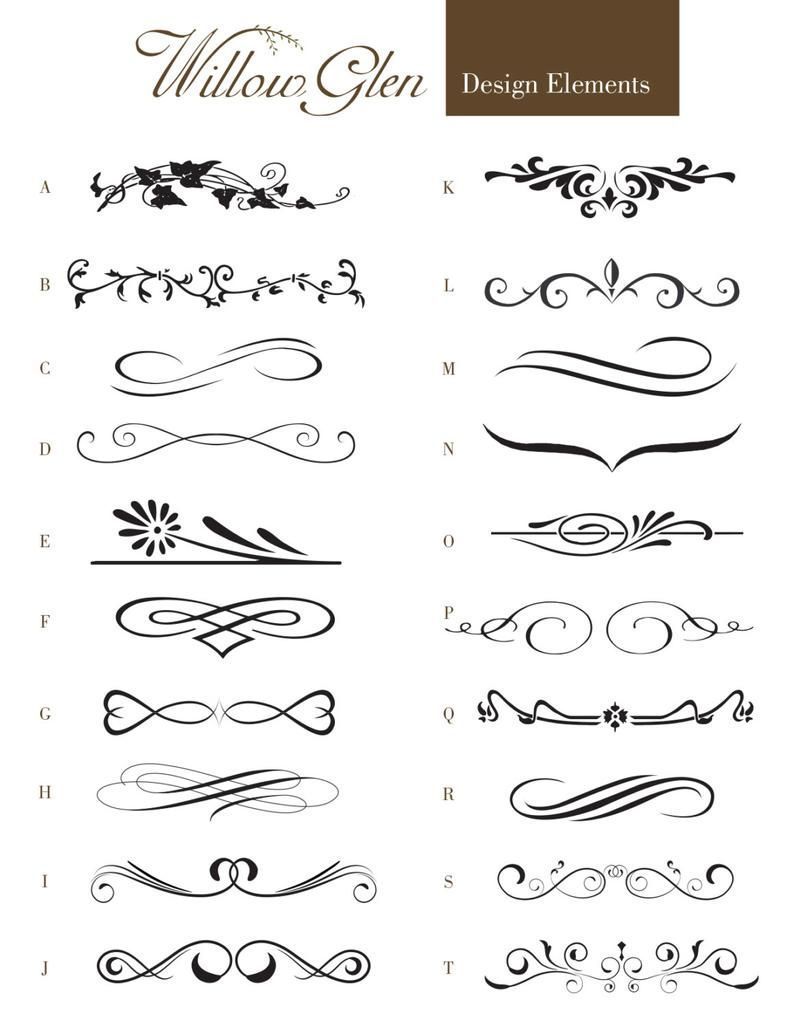 Elegant Wedding Lettering Fonts for Eco-Friendly Place Cards