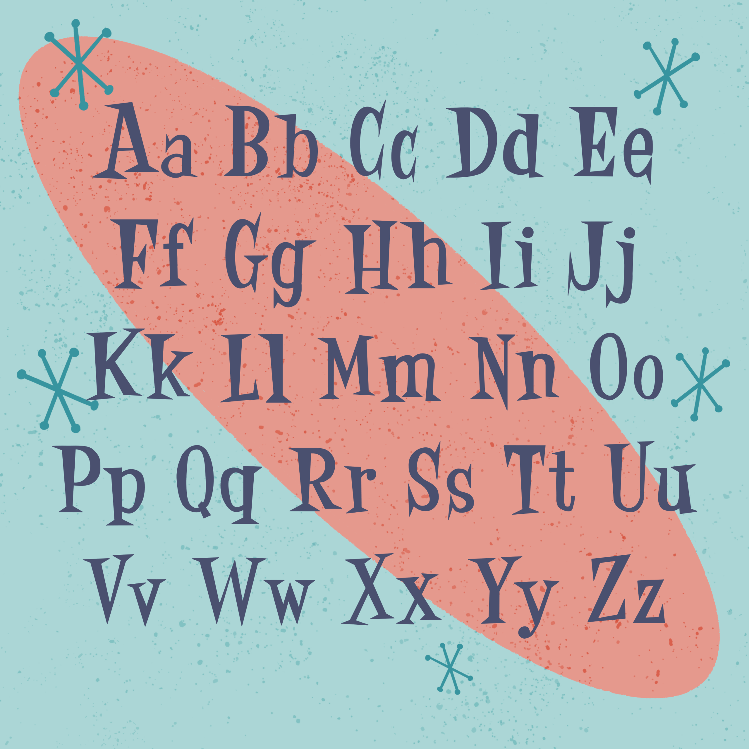 Atomic Serif Font Mid-Century Style with a Modern Twist