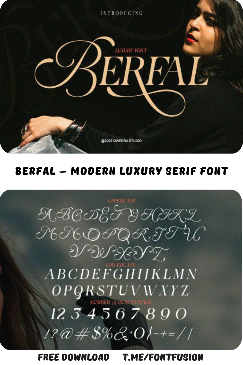 Berfal – Modern Luxury Serif Font