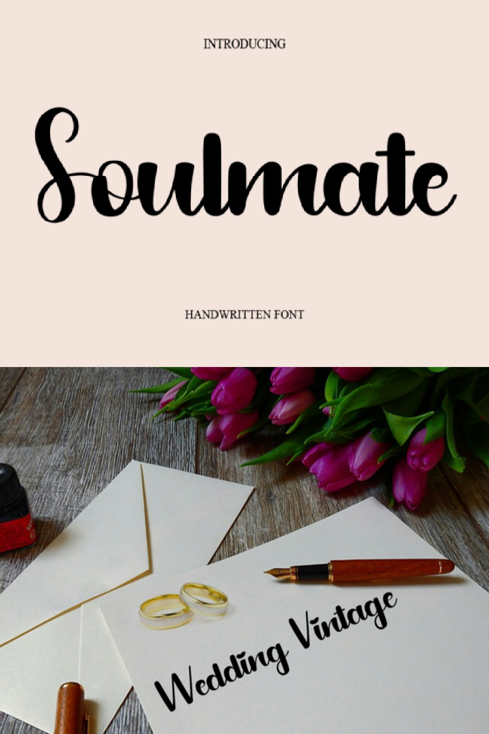 Soulmate Font: Elegant Handwritten Masterpiece for Spectacular Designs