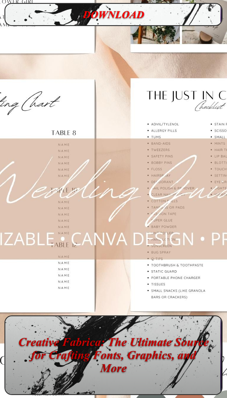 Creative Fabrica: The Ultimate Source for Crafting Fonts, Graphics, and More