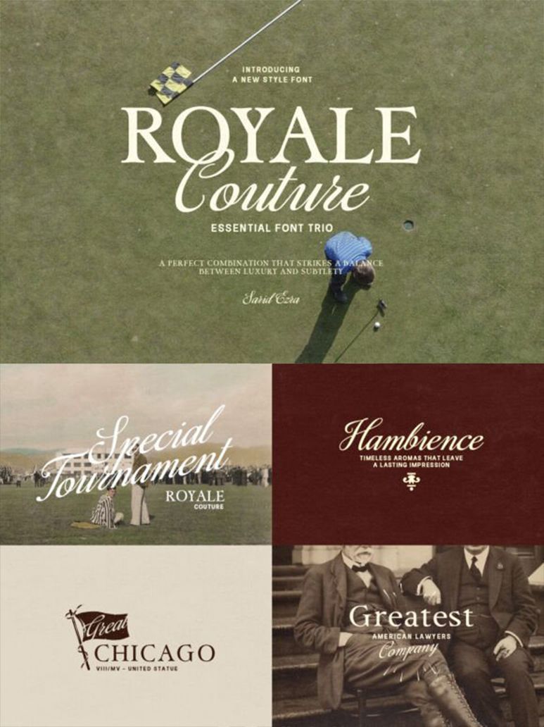 Royale Font — Stylish Serif Fonts for Every Creative Mood and Project