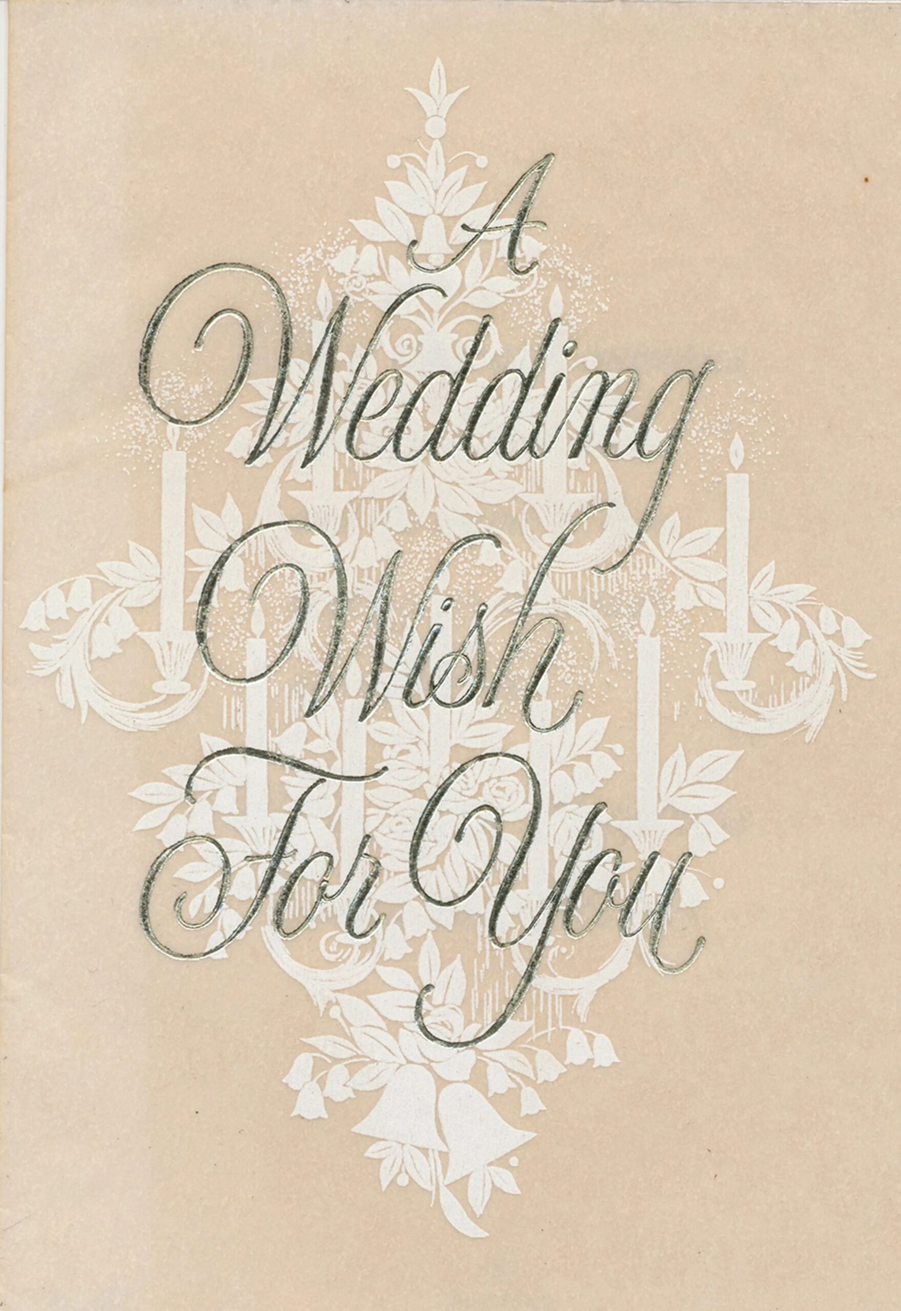 A Wedding Wish For You / greeting card