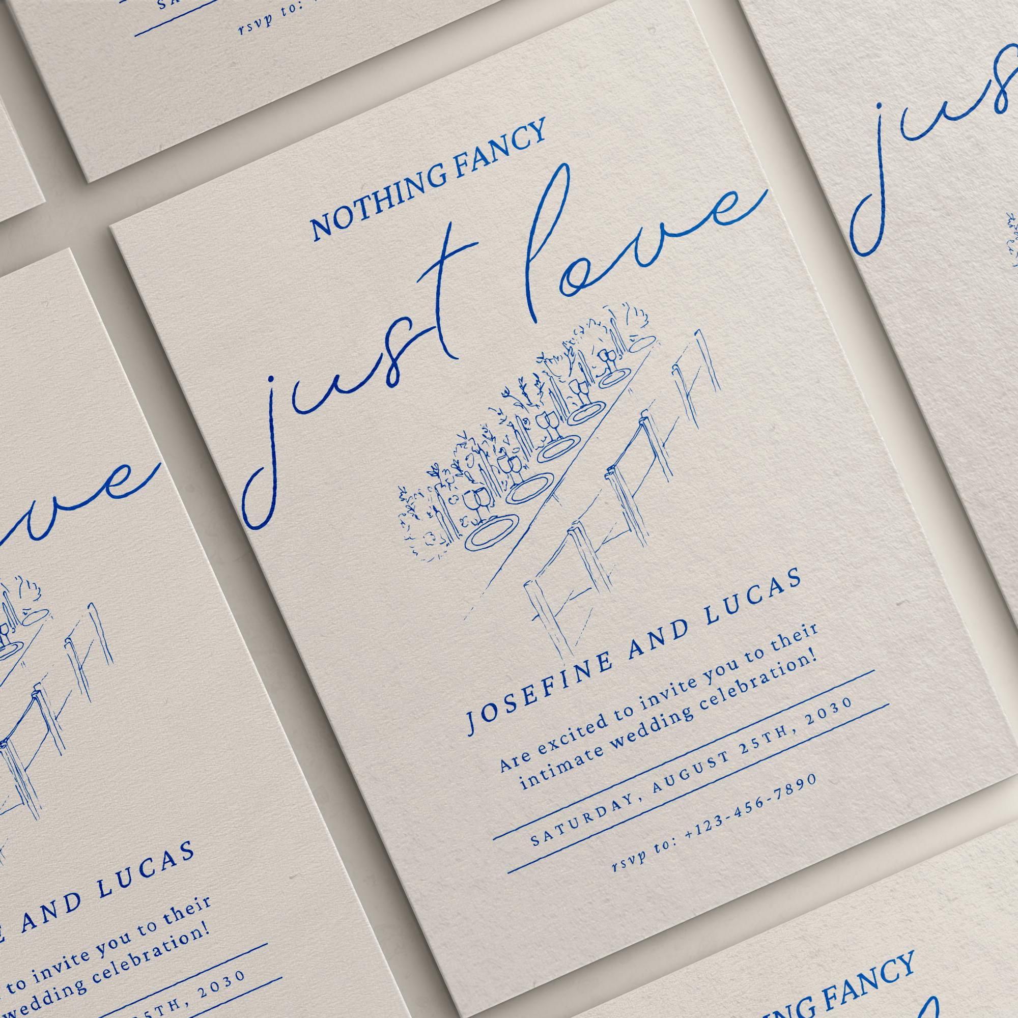 Rien d’extraordinaire, juste amour, faire-part de mariage, faire-part de mariage, faire-part de mariage, faire-part de fiançailles pour un mariage intime