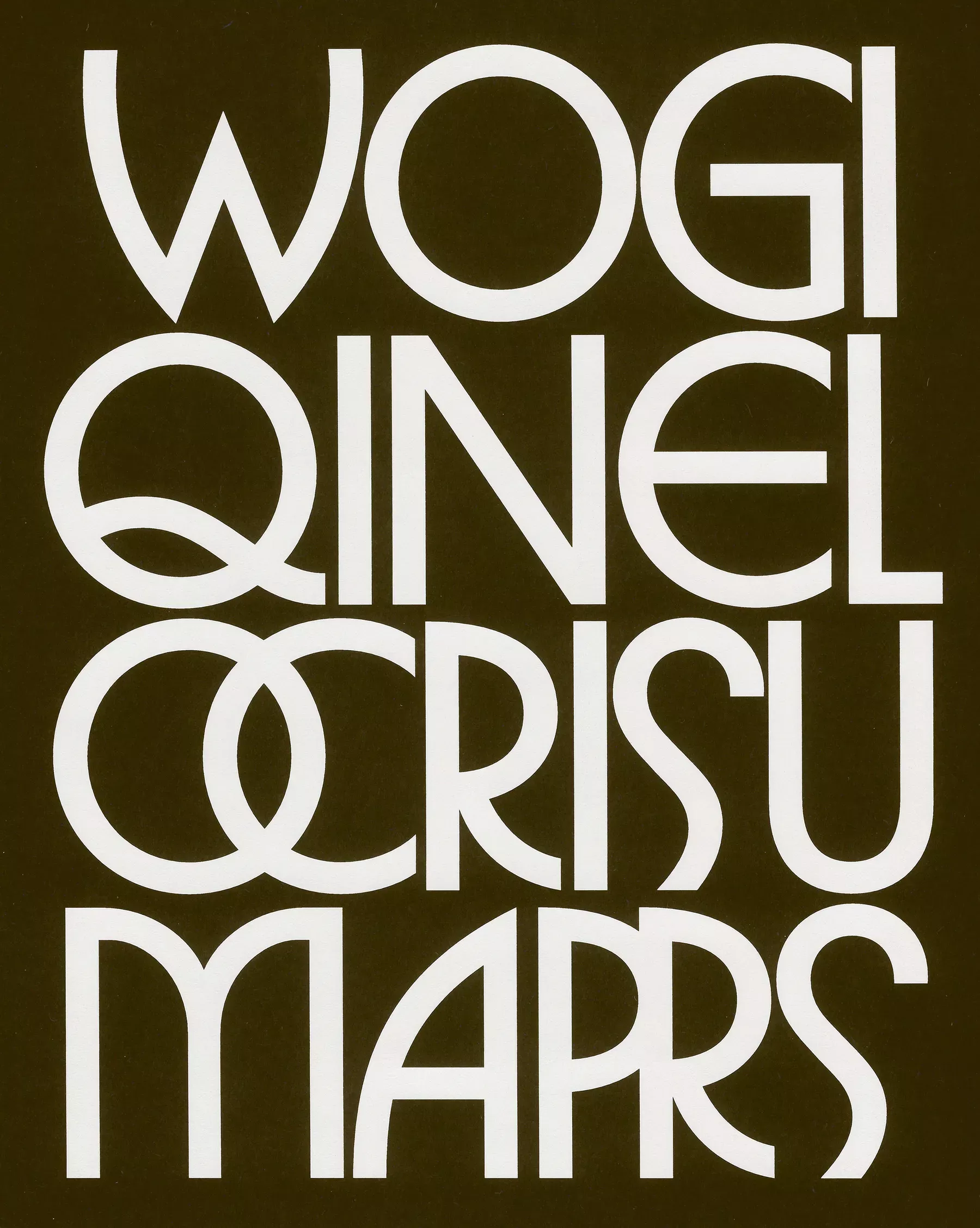 Herbus — Ornamental & Title Type