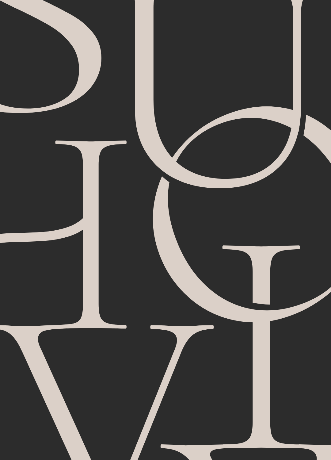 Luxury type design