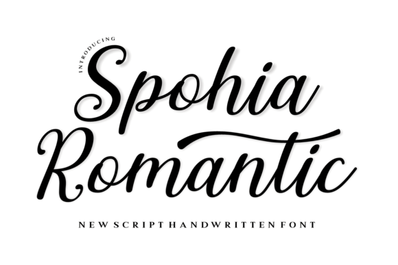 Spohia Romantic Font by Riman (7NTypes) · Creative Fabrica
