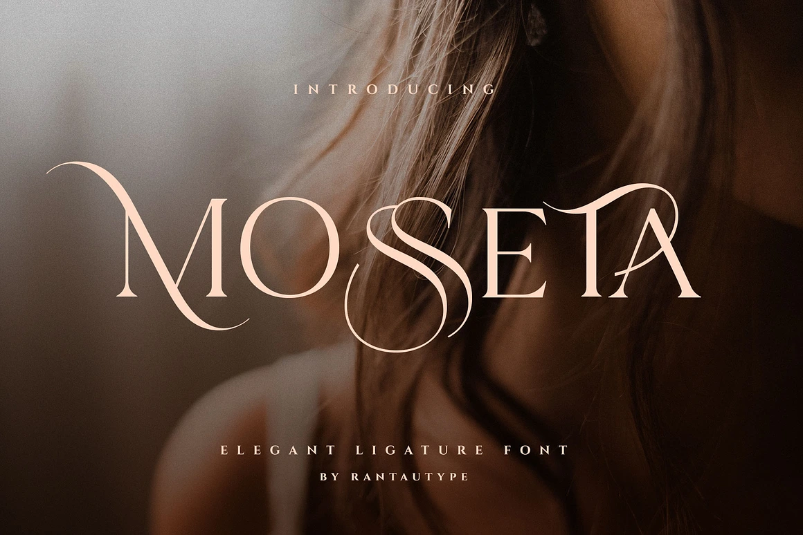 Mosseta Ligature Display Font