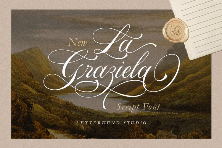 La Graziela — Script Font