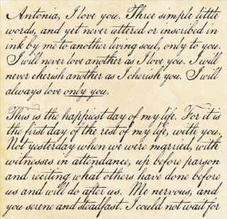 An Eighteenth Century Love Letter — Lucinda Brant