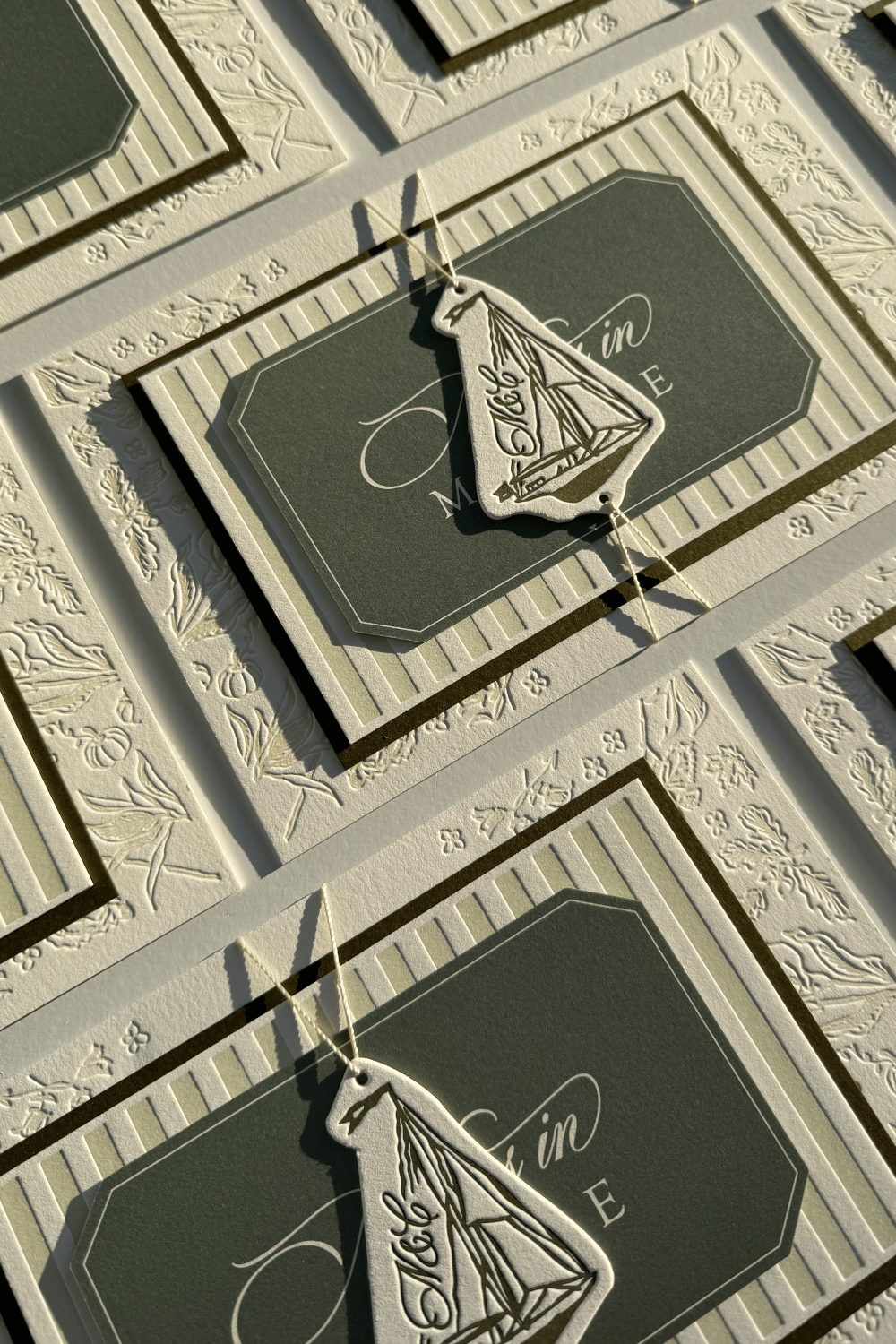 Meet Us In Maine + Letterpress Wedding Sutie