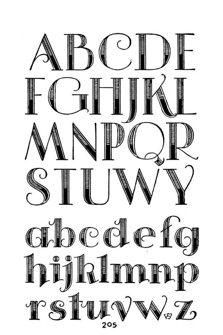 Oude Lettertypes
