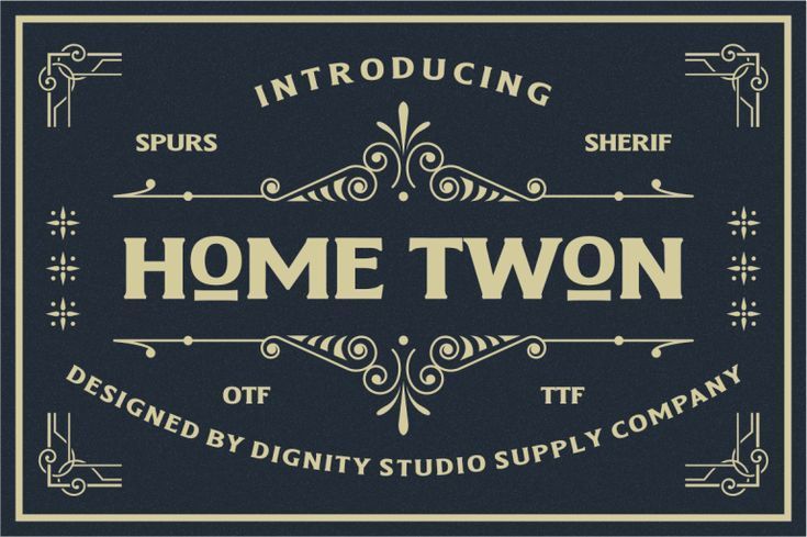 Home Twon Font