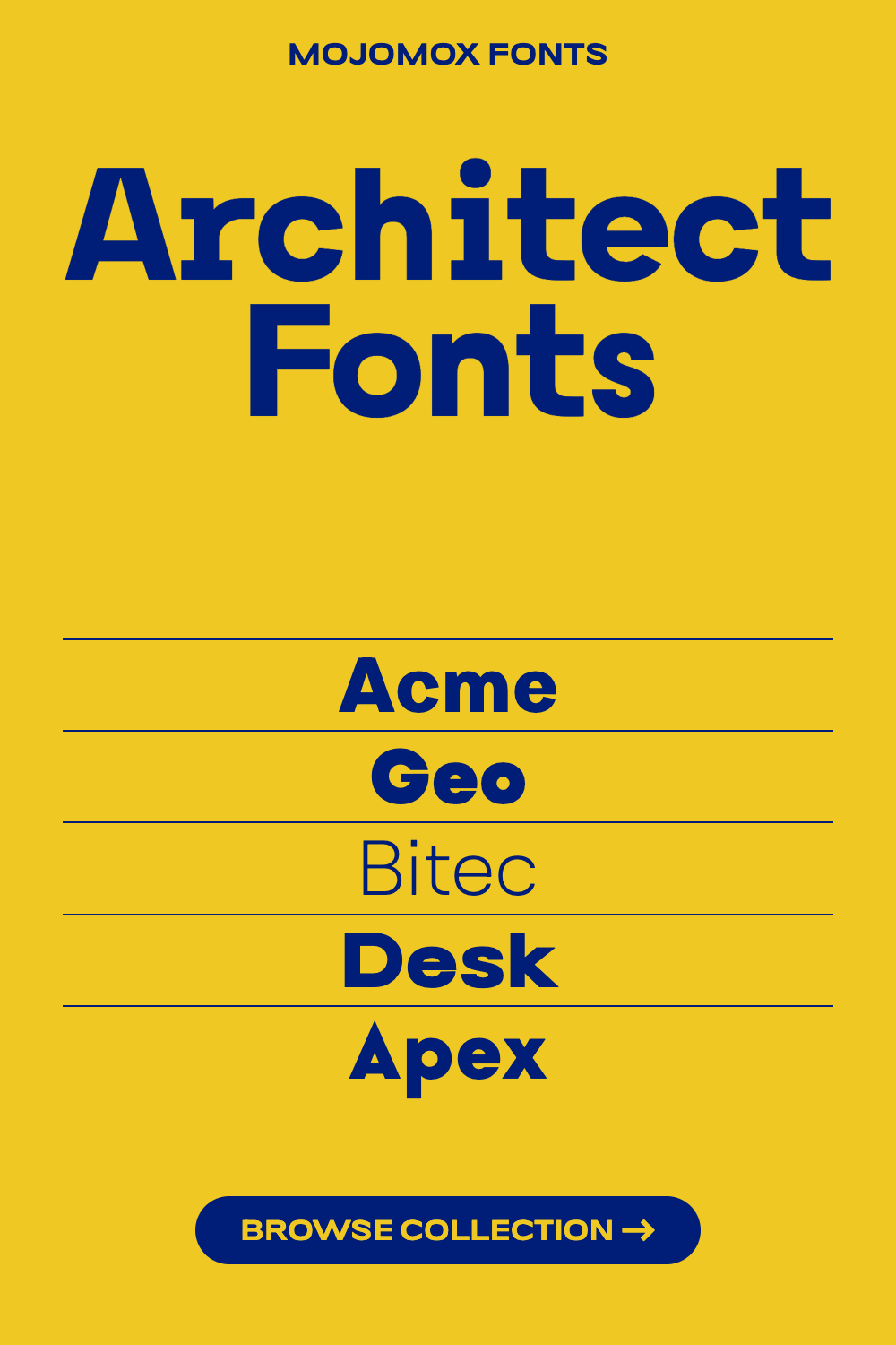 Architect Fonts
