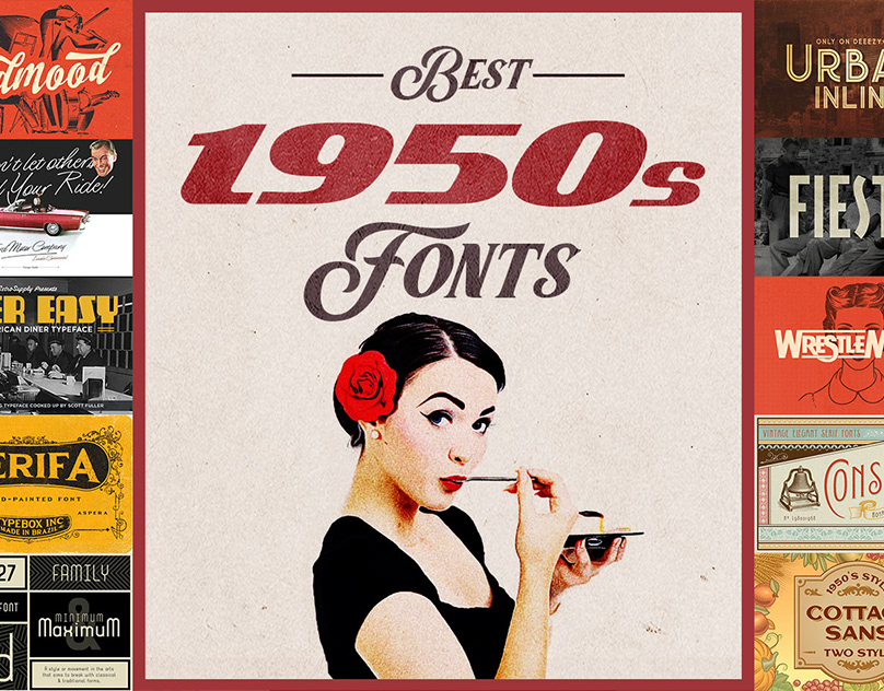 Best 1950s Fonts Collection