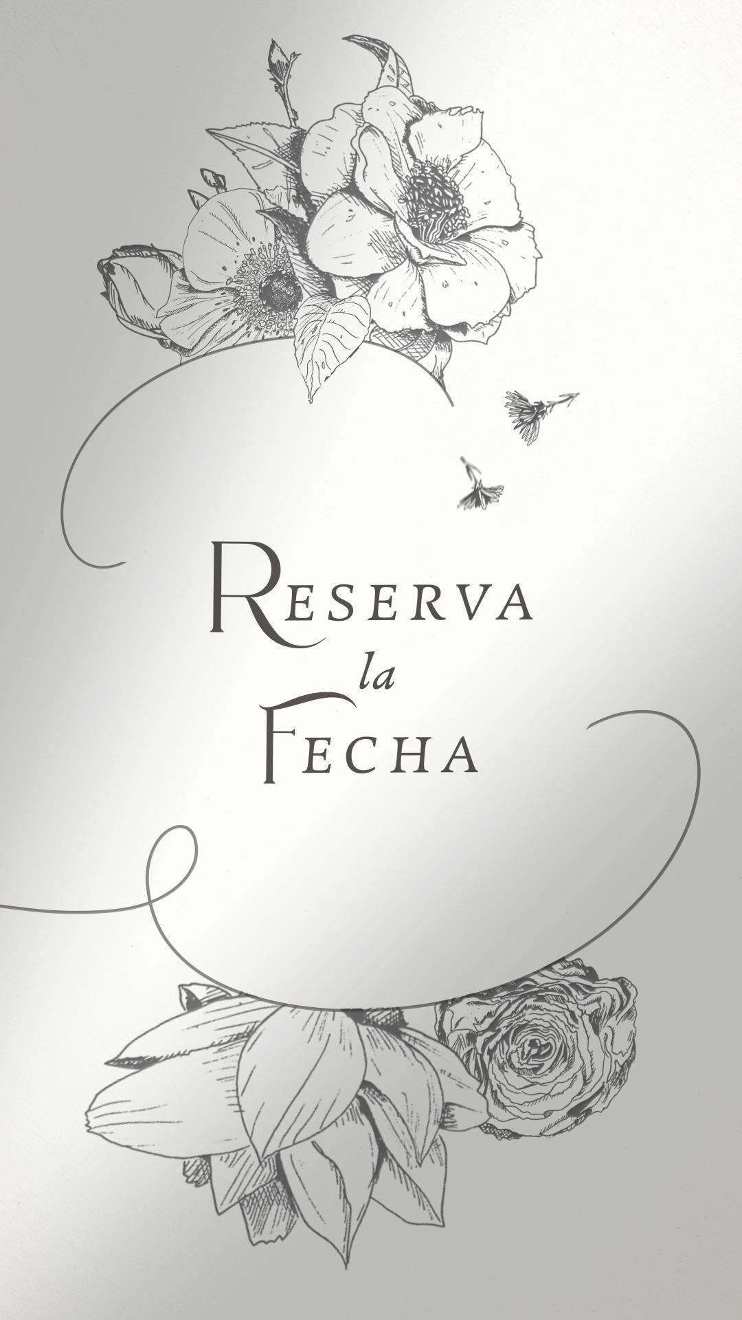 Invitación Reserva la Fecha Boda Ideas | Digital Save the Date Card Plantilla