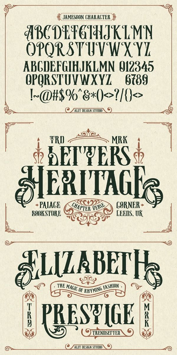 Victorian Elegance: The Jamesoon Typeface