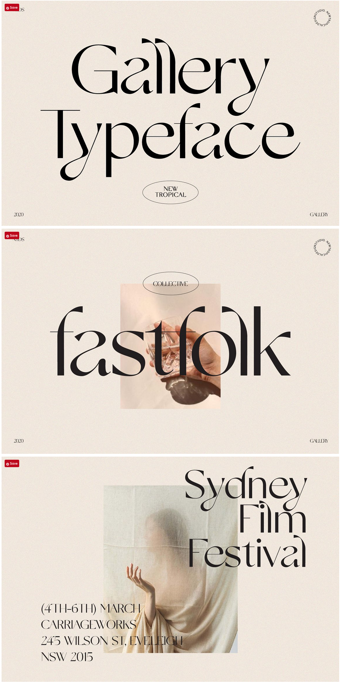 Gallery Typeface Modern Font