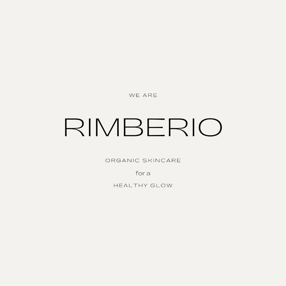 Blue and Beige Simple Minimalist Skincare Brand Logo — Templates by Canva