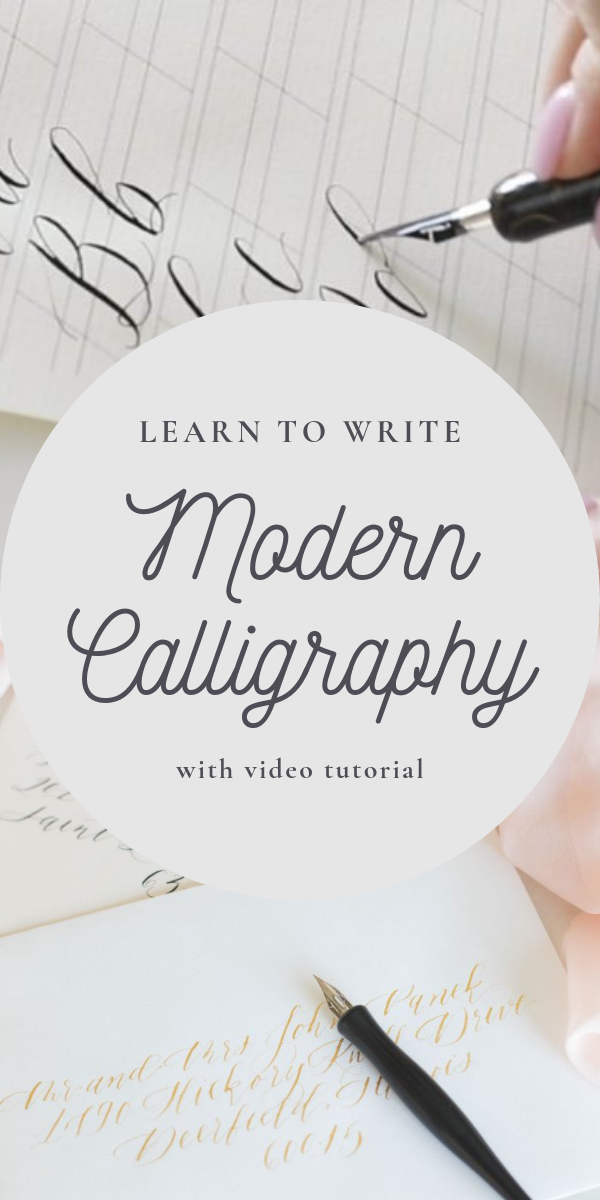Calligraphy Letters | Modern Calligraphy Alphabet