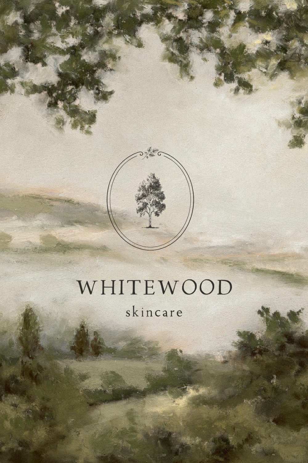 A new brand identity and packaging design for Whitewood Skincare