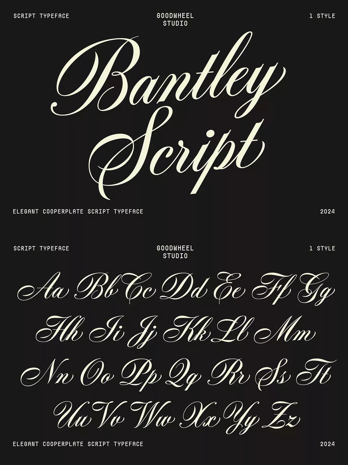 Bantley Script — Siteoutsite | Pretty cursive fonts, Lettering fonts, Script fonts alphabet☺