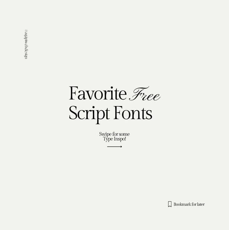 «Nothing beats a stylish font, especially a FREE one! 😍 Check out these gorgeous options for 2024!