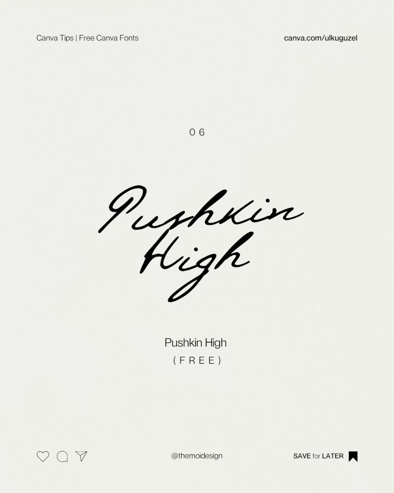 Free Canva fonts for modern brands 🥂✨