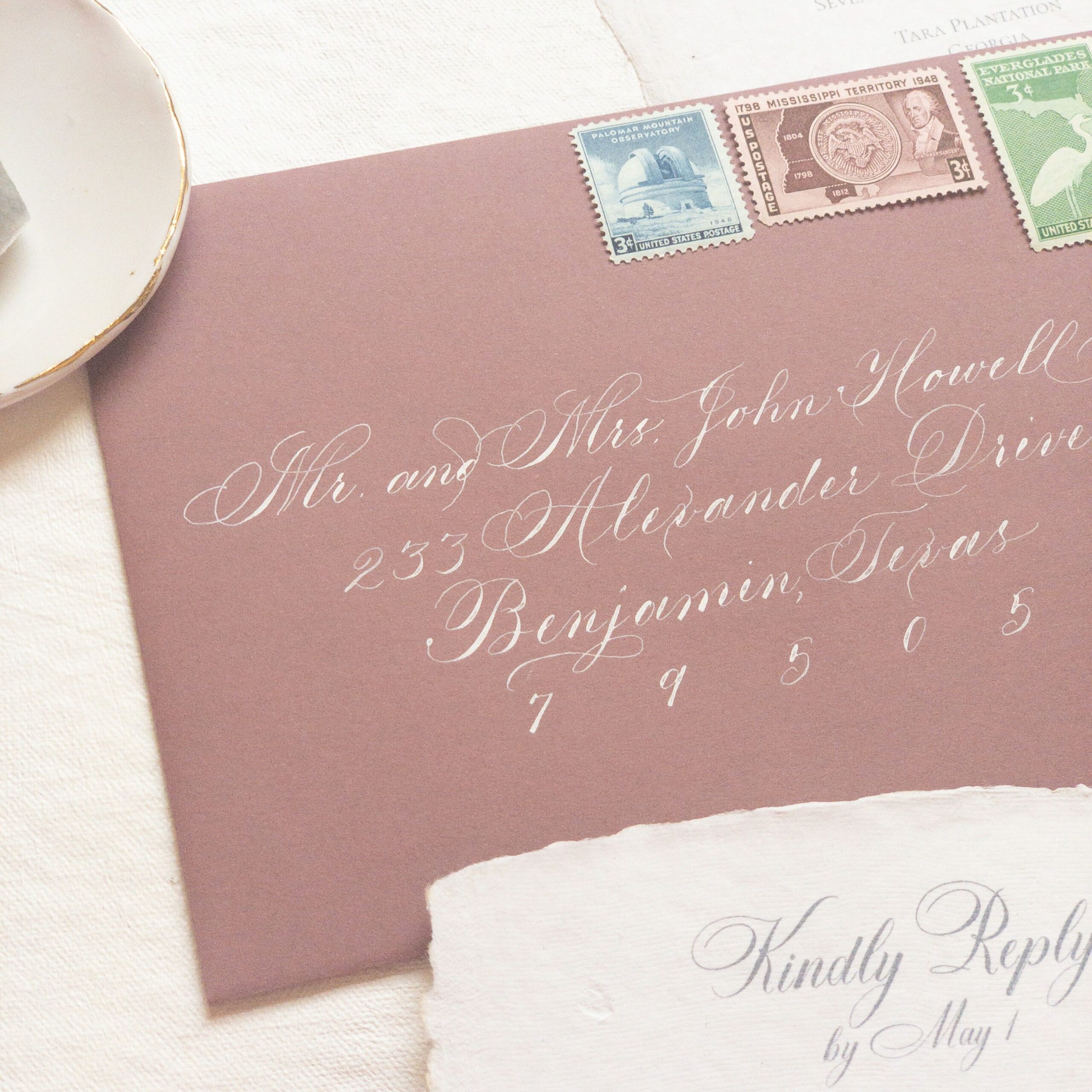 Envelope Calligraphy