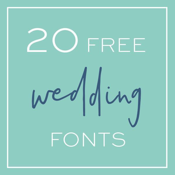 Download 20 Must-Have Free Wedding Fonts for Stunning Invitations & Decor!