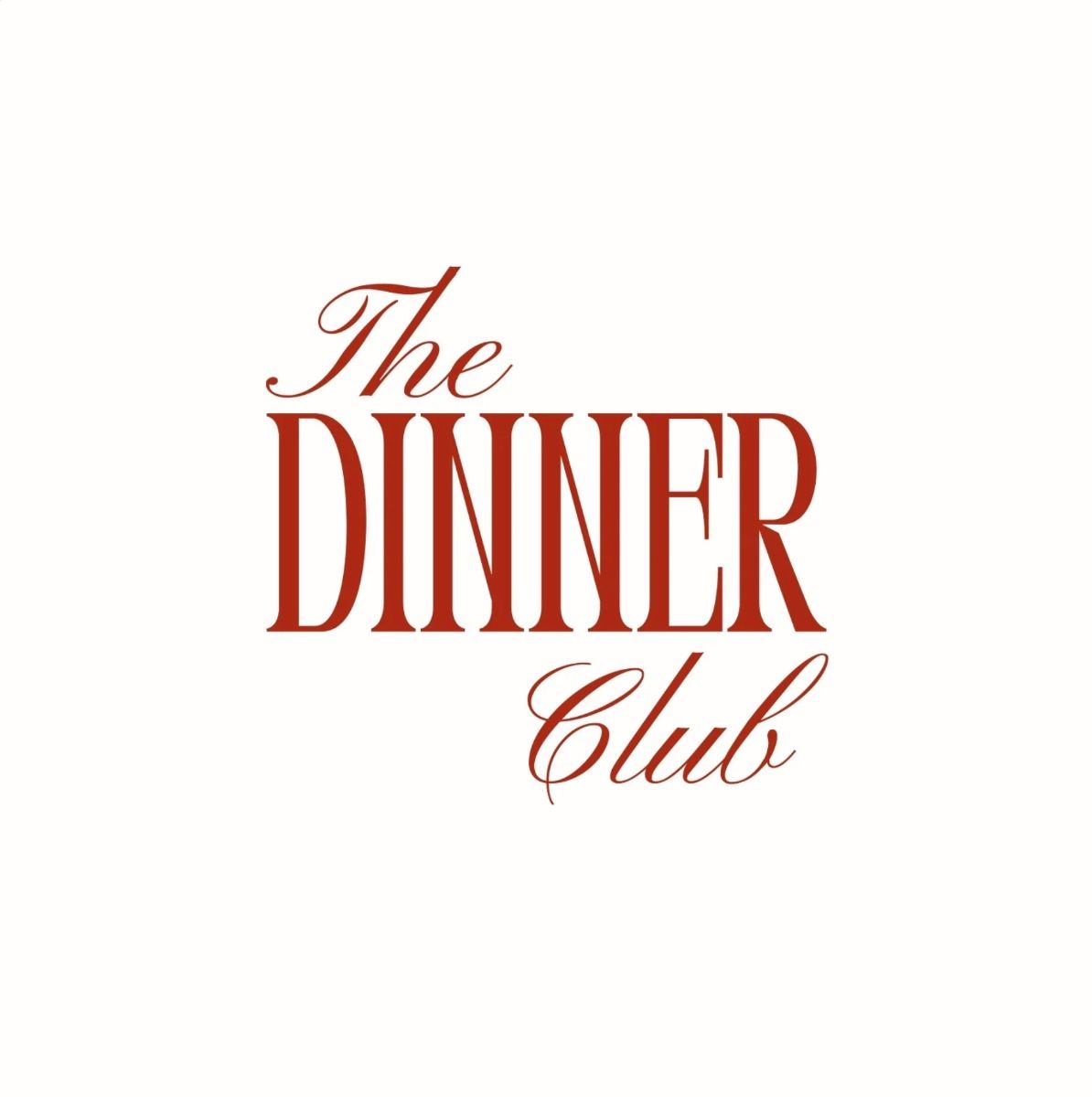 Cream Red Retro Restaurant Logo Canva Template