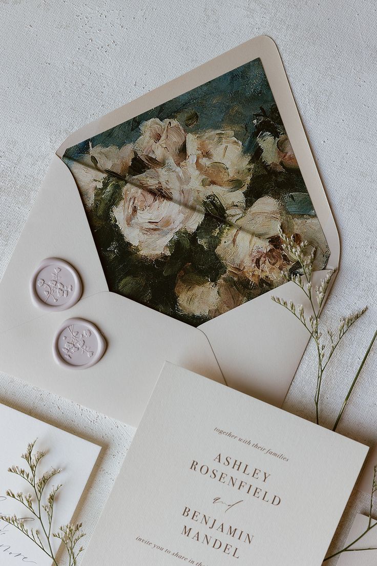 Romantic Envelope Liner Inspo