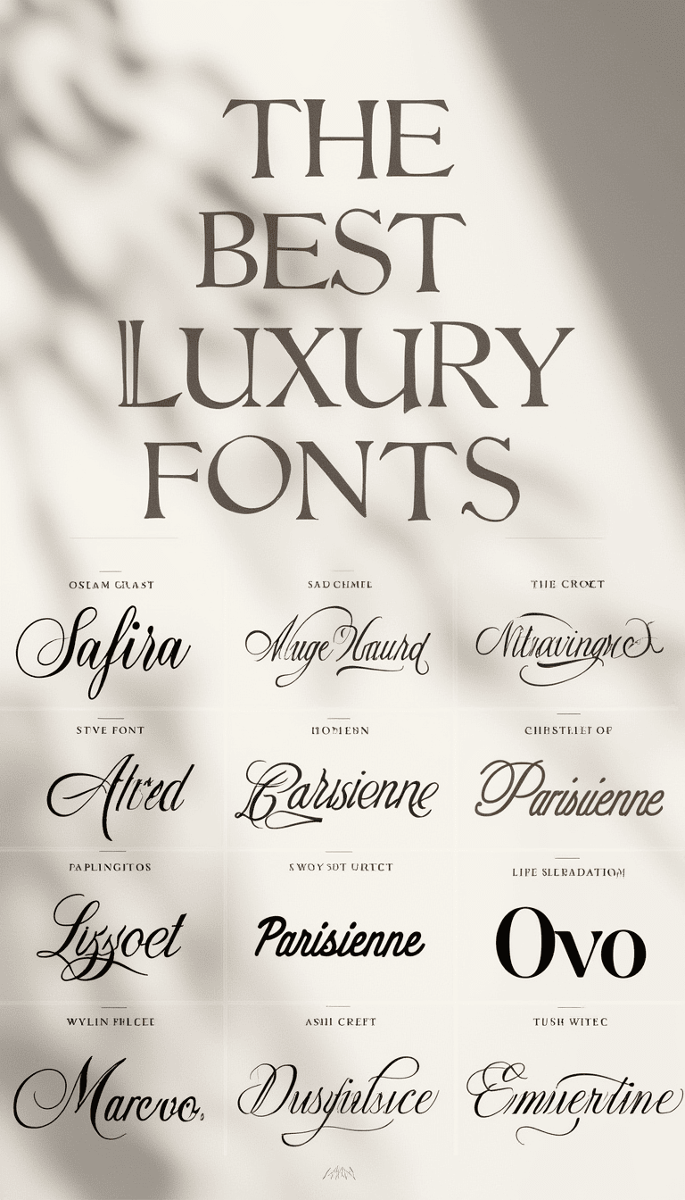 Discover Elegant Fonts from Royal Type Lab for Your Creative Projects