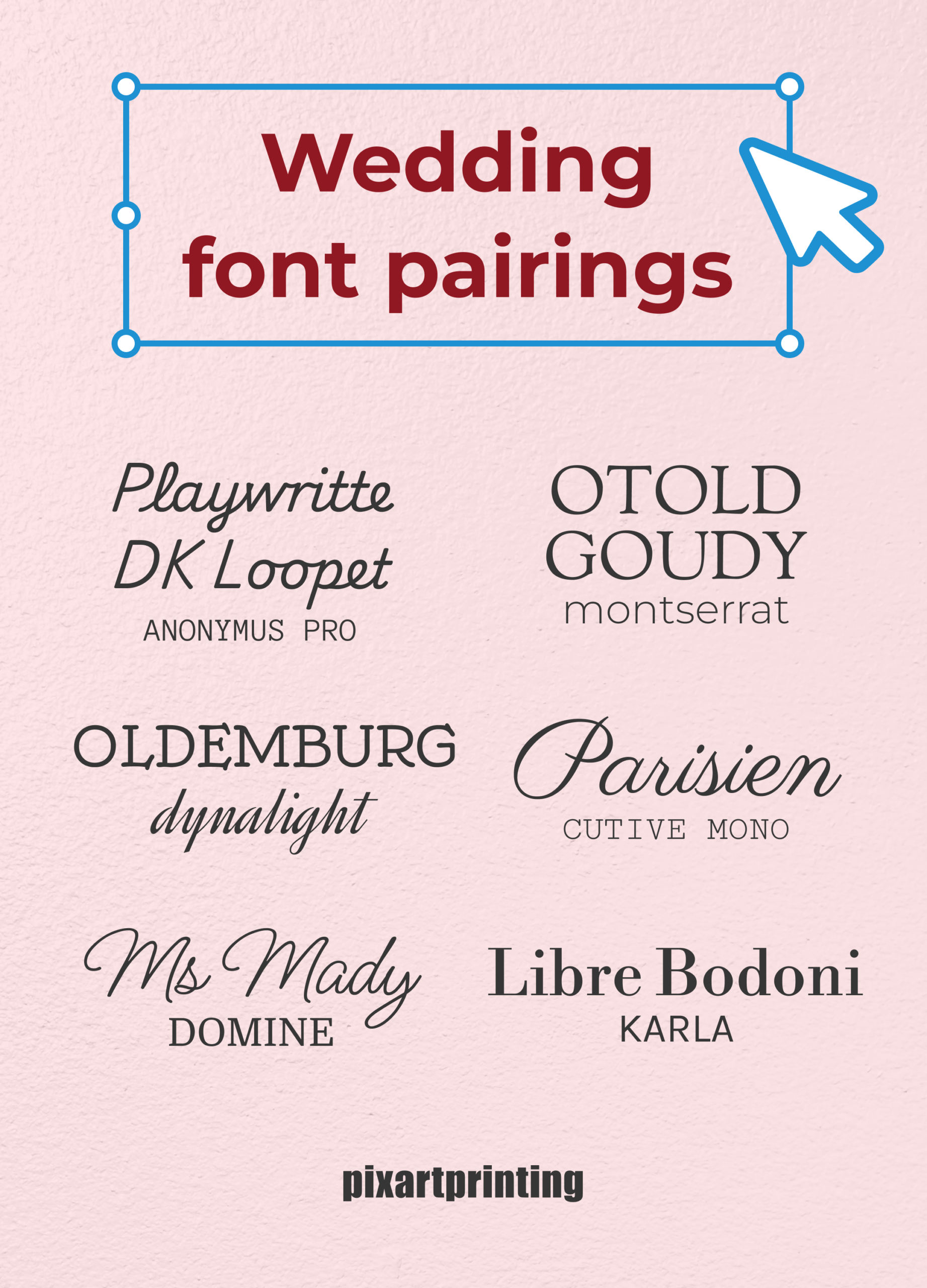 Wedding font pairings: elegant combos for invites & stationery 💍✍️