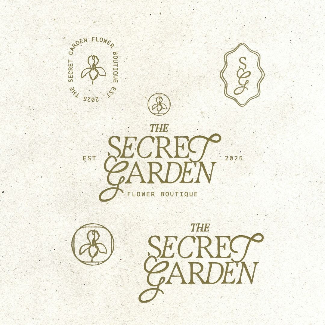 The Secret Garden – Brand Design Reveal 🌿(part 1) This is the kind of project I⚡
