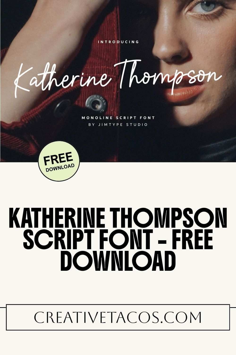 Katherine Thompson Script Font – Free Download