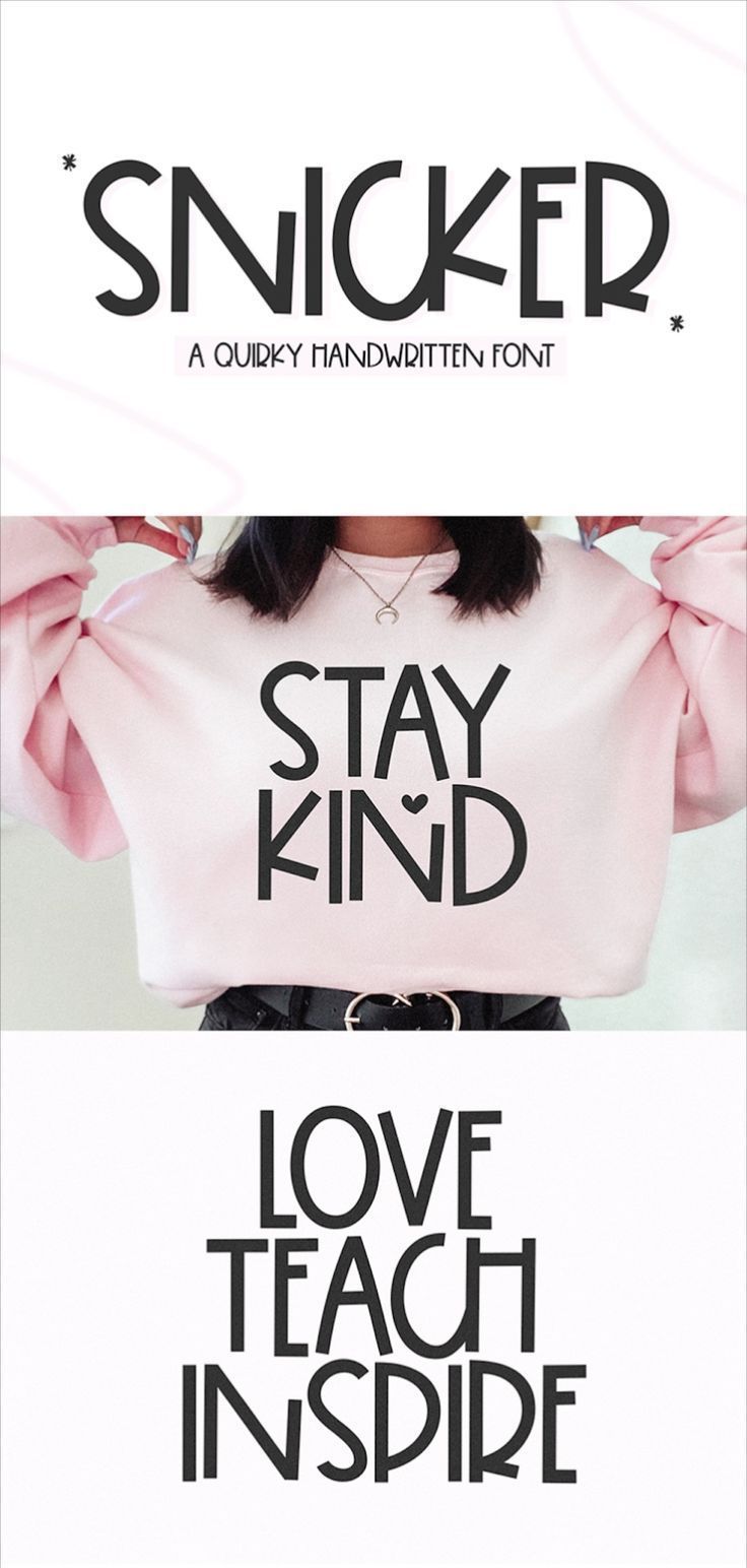 Snicker Font: Quirky & Kind