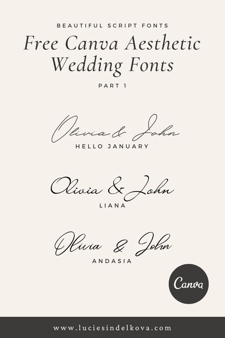 Best Wedding Font |