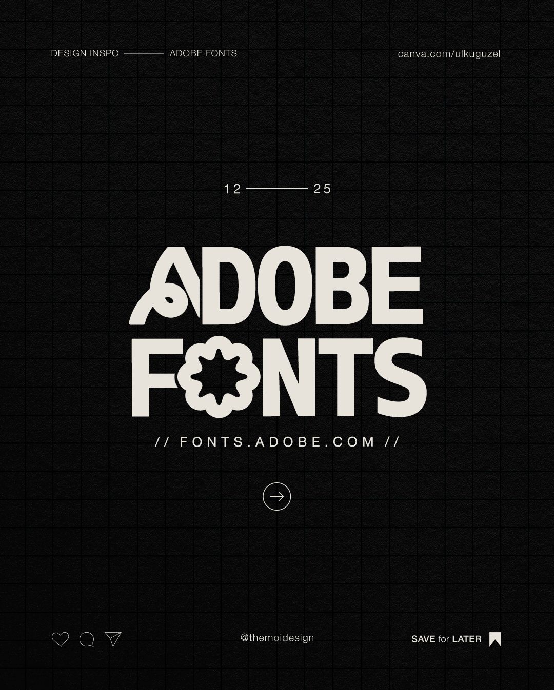 Adobe fonts I recently discovered 🔎😍