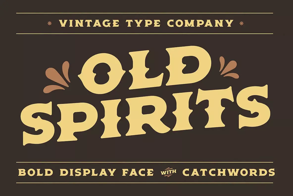 Old Spirits Font