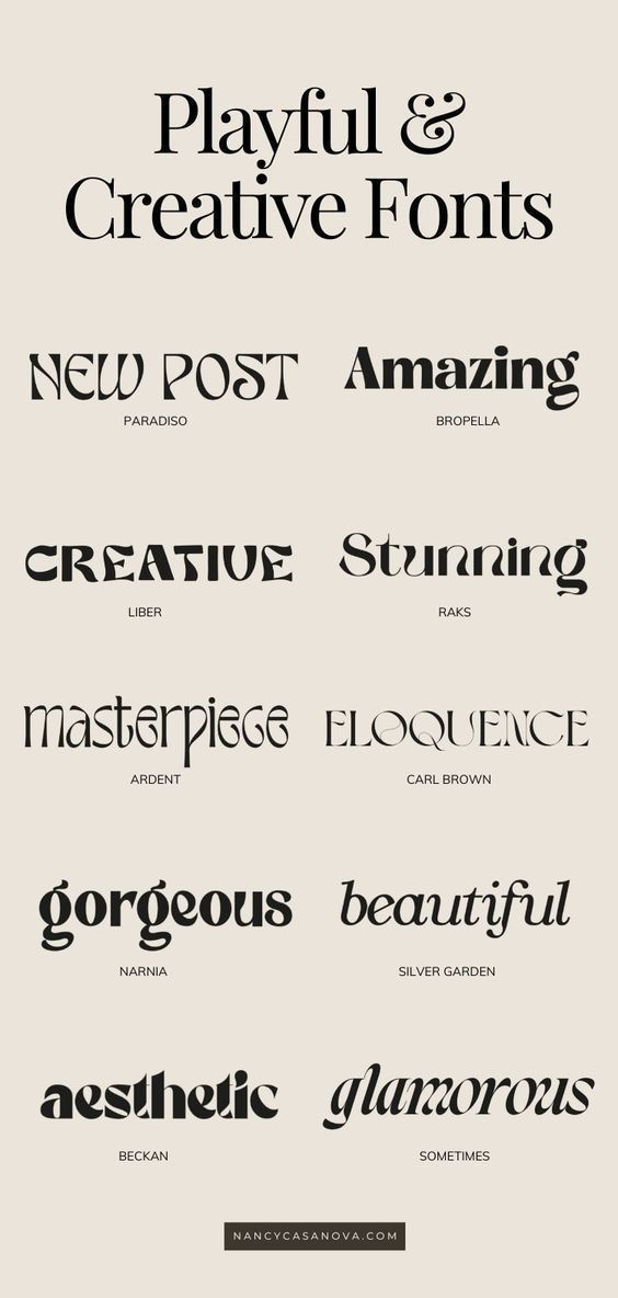 10 Best Aesthetic Canva Font Combinations (Free)